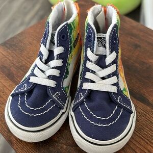 Toddler Vans x Crayola